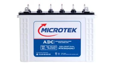 Microtek MTK1502424LT Tall Tubular Battery