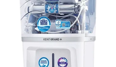 KENT Grand Plus 9L RO + UV + UF +UV-in-tank + TDS Water Purifier with Zero Water Wastage (White)