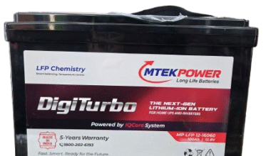 MTEK DIGITURBO 16060 100AH LITHIUM BATTERY