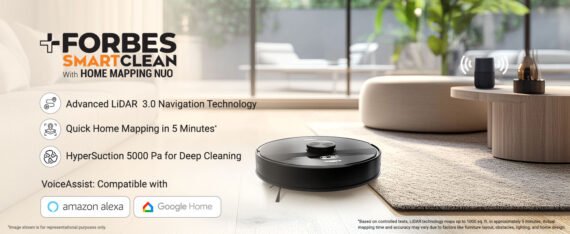 Forbes Smartclean With Home Mapping Pro Robotic Vacuum Cleaner