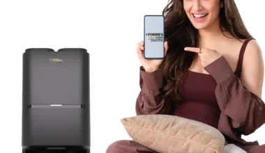 Forbes Smartclean with Fully Automatic Cleaning Station Robotic Vacuum Cleaner