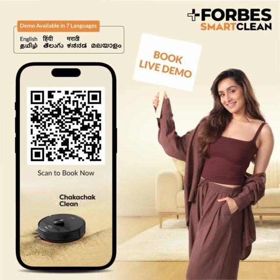 Forbes Smartclean With Auto Bin Robotic Vacuum Cleaner
